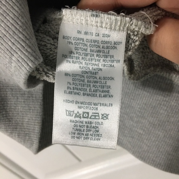 Anthropologie T-La Laced-up S/S Sweatshirt - Picture 5 of 5